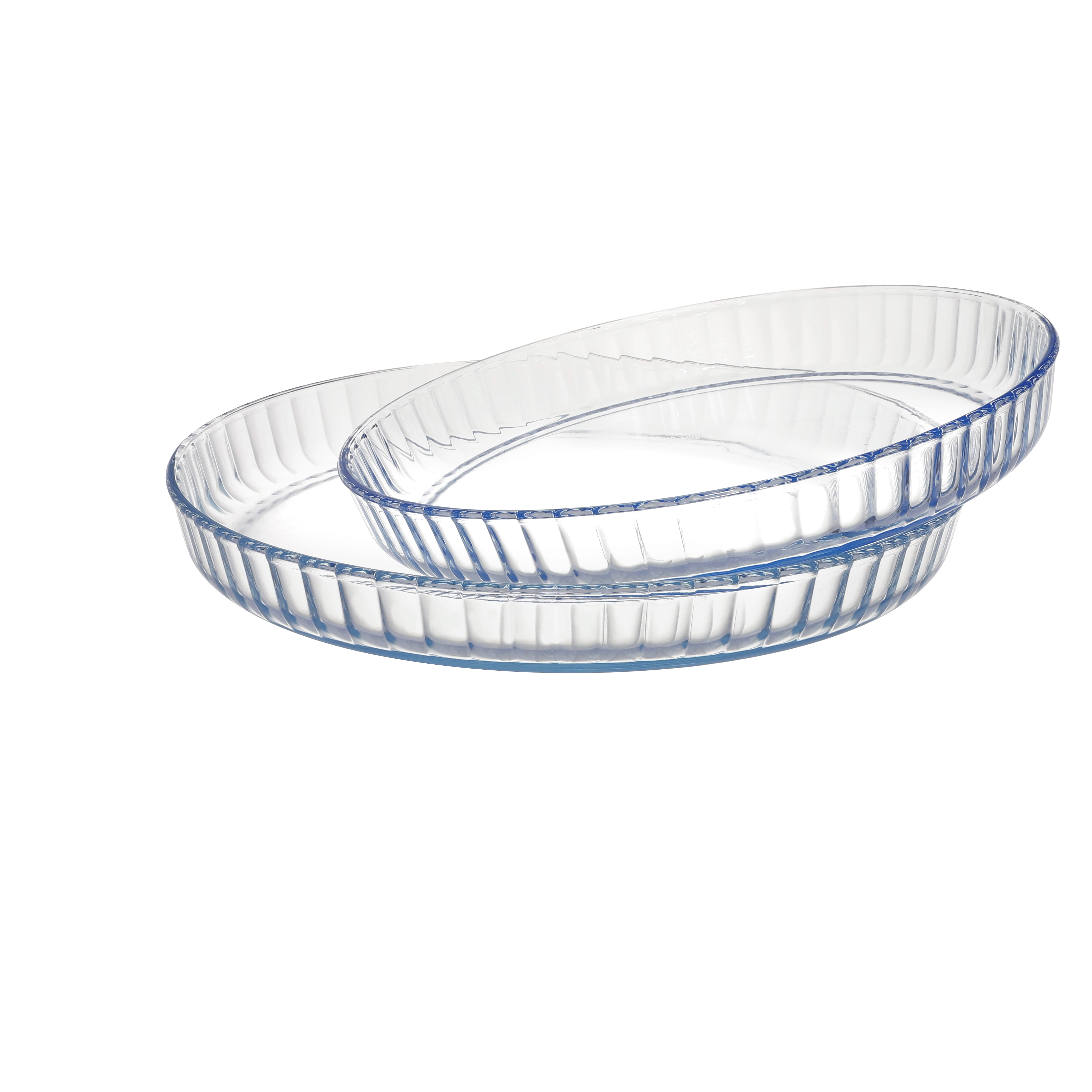 Oven Microwave Safe Pyrex High Borosilicate Glass Baking Dish Tray Plate For Kitchen